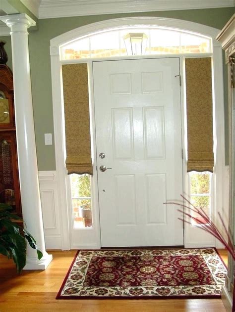 How To Cover Windows For Privacy Covering Oval Glass Front Door Curtain