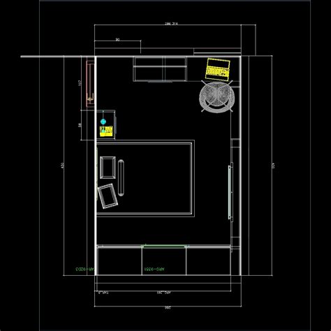 Bedroom 3d Dwg Model For Autocad Designs Cad