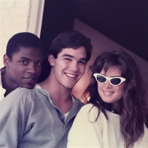Dean Cain And Brooke Shields At A Princeton Party 1987 Roldschoolcool