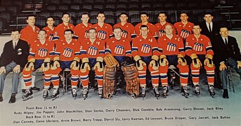 Rochester Americans Team Photo 1962 American Hockey League Hockeygods