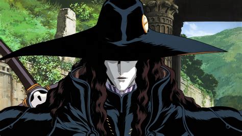 Vampire Hunter D Anime Animation Animated Movies Hat Sword Long Hair