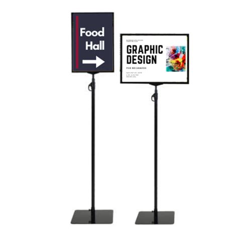 A3 Floor Standing Sign Holder Free Standing Poster Display £4450