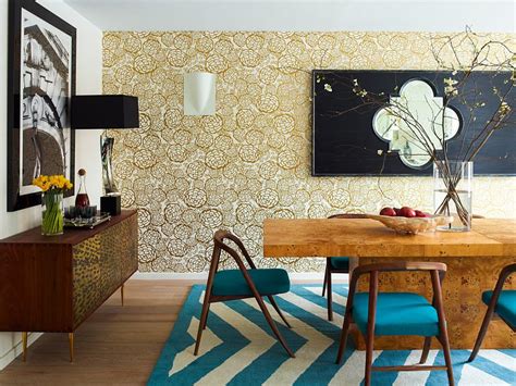 27 Splendid Wallpaper Decorating Ideas For The Dining Room