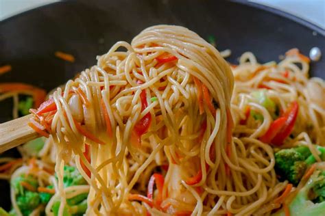 My husband told his friends about it and i had several requests to make it for them as well as for the recipe. Vegetable Lo Mein Recipe {With Video} - Savory Thoughts