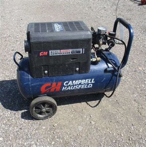 Campbell Hausfeld Eight Gallon Quiet Air Compressor In Great Condition