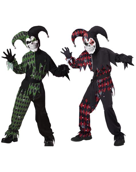 Sinister Jester evil jester costume