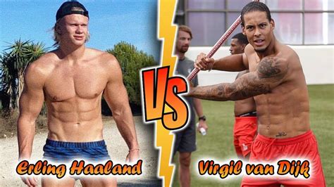 Erling Haaland VS Virgil Van Dijk Transformation 2023 From 01 To