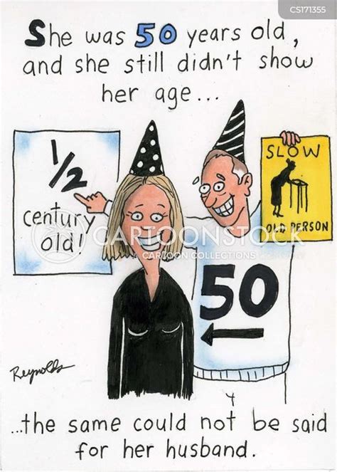 Funny 50th Birthday Cartoons