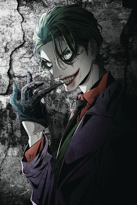 Wall Art Print Joker Manga Ts And Merchandise Europosters