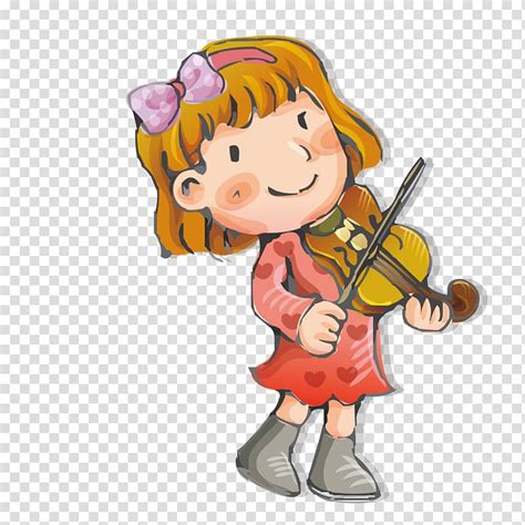 Anime Girl Holding Violin