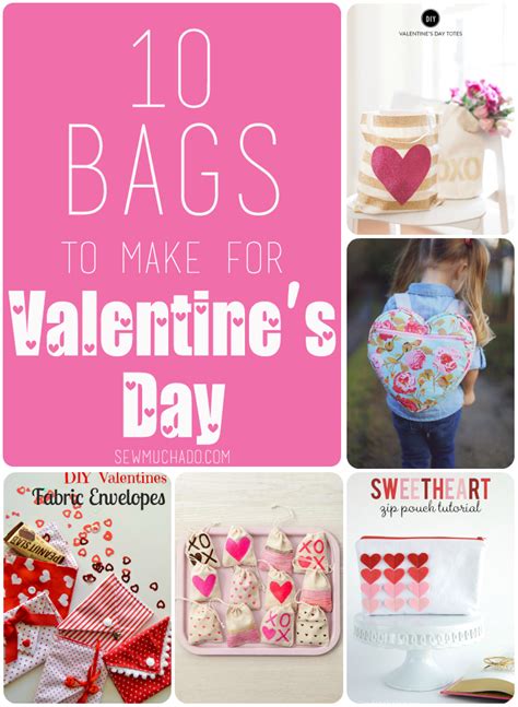 10 Bags To Make For Valentines Day Sew Much Ado