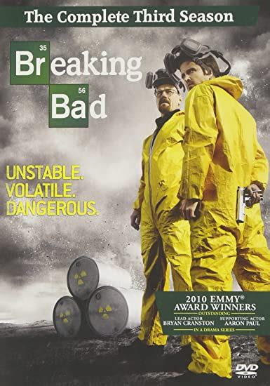 Amazon Breaking Bad Complete Third Season Dvd Import Tv