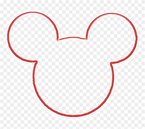 Mickey Mouse Outline Clip Art At Clker Com Vector Cli Vrogue Co