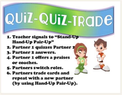 Quiz Quiz Trade Cooperativelearning Strategies