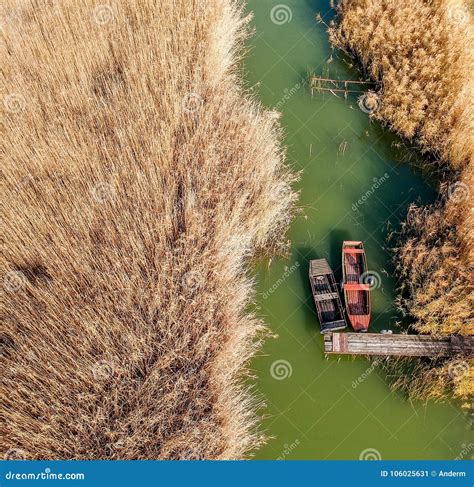 Boats In The Reed Stock Image Image Of Water Boat 106025631