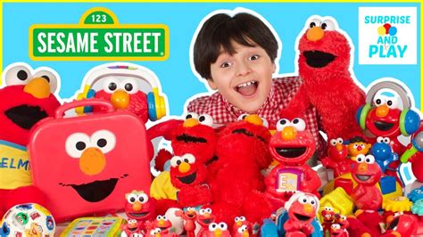 Elmo Sesame Street Toys Collection Youtube
