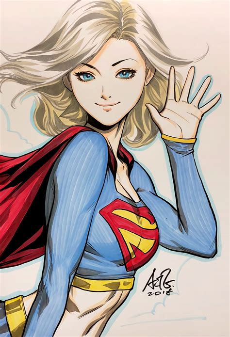 Supergirl By Stanley Lau Artgerm Comic Book Characters Comic