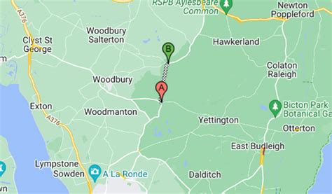 B3180 Near Woodbury In Devon Closed After Crash Recap Devon Live