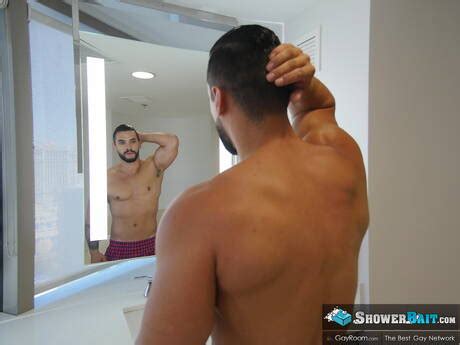 Sexy Americans Muscular Arad Winwin And Beefcake Casey Jacks Have A Hot Couple Scene In Hot Shower