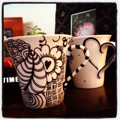 My Sharpie Mugs Sharpie Mug Art Sharpie Mug Designs Sharpie Projects