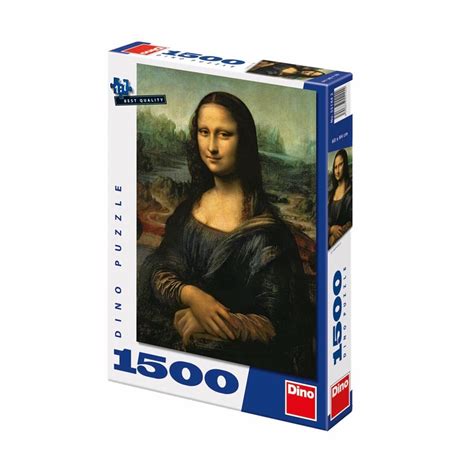 Puzzle Mona Lisa 1500 Dílků Ostrov Her Společenské Deskové Hry