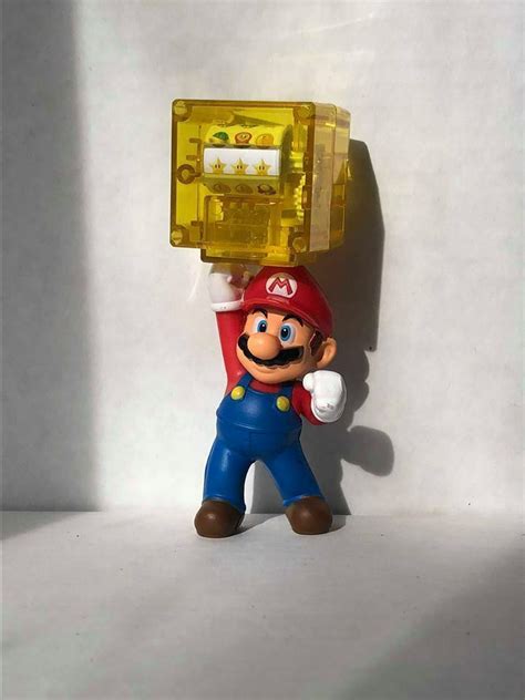 Fast Food Toy Mcdonalds Super Mario Bros Power Up Block 45 Nintendo2018 Fast Food