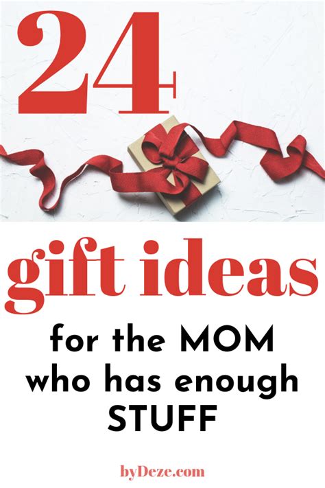 Mom gifts for moms who don't want anything. Mother's Gift Guide: For The Mom Who Doesn't Want More ...