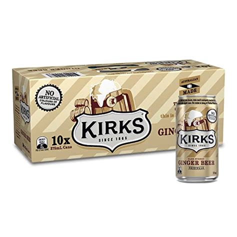 Save On Kirks Old Stoney Ginger Beer Soft Drink Multipack Cans 10 X