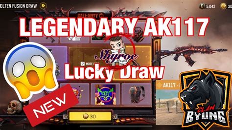 Cod Mobile New Legendary Ak117 Lucky Draw Youtube