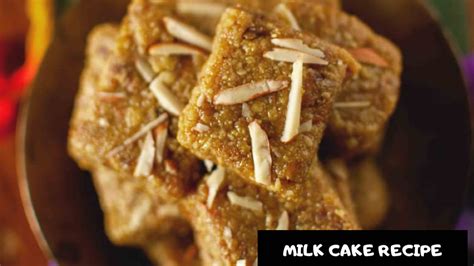 Instant Gulkand Kalakand Recipe Milk Cake By My Cooking Canvas