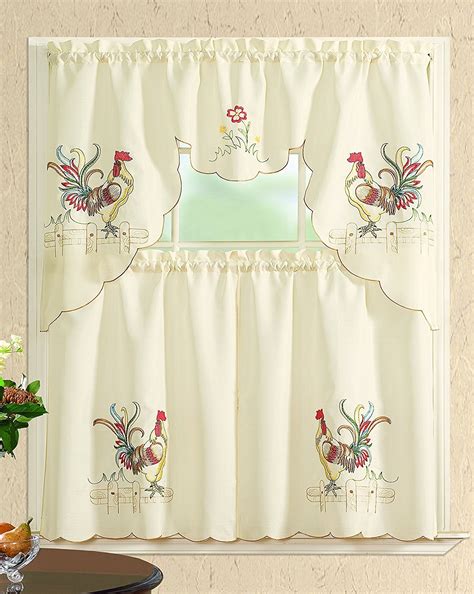 Kitchen Curtains Roosters Curtains And Drapes