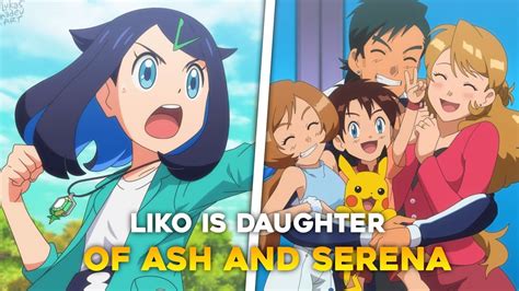Liko Is Daughter Of Ash And Serena Pokémon New Series Pokemon Aim