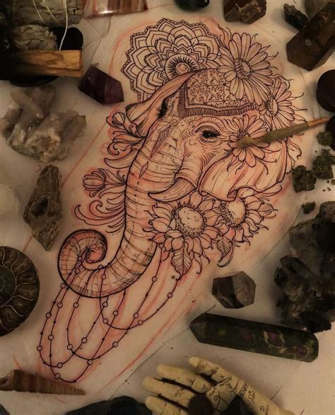Pin By Meredith Meares On Tatto Elephant Tattoo Design Sleeve
