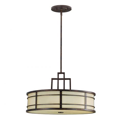 Save 15% free shipping add to cart. Bronze Ceiling Pendant Light with Ribbed Amber Glass Drum ...