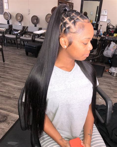 10 Half Sew In With Braids In Front Fashion Style