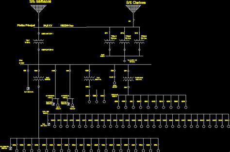 Electrical Schematic Wiring Diagram 2d Dwg Block For Autocad Designscad