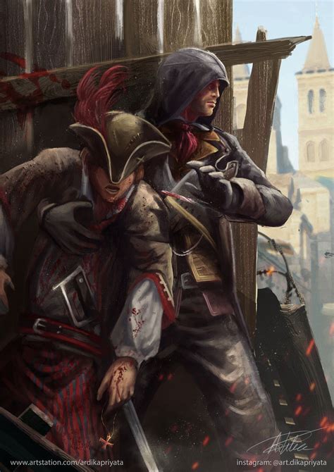 Arno Dorian Assassin S Creed Unity Fanart Ardika Priyata Assassins