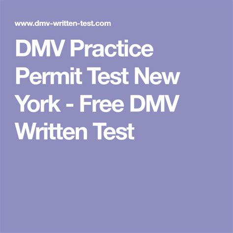 Questions are based on the each state's latest driver's manual. DMV Practice Permit Test New York - Free DMV Written Test ...