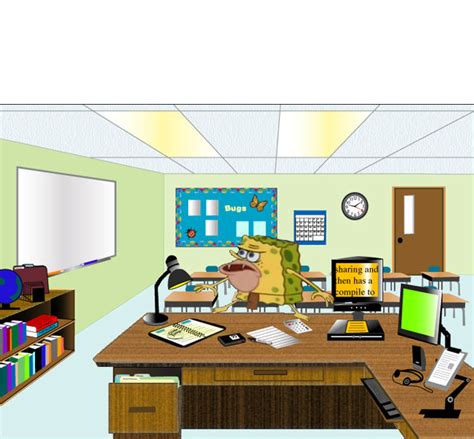 Take some time out and get ready to lol at the best memes going around. Caveman Spongebob in School Blank Template - Imgflip