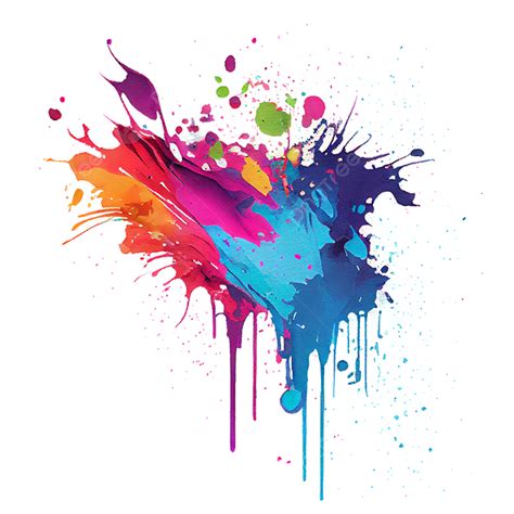 Clorfull Watercolor Paint Splat Splat Ink Splat Watercolor Splat Png