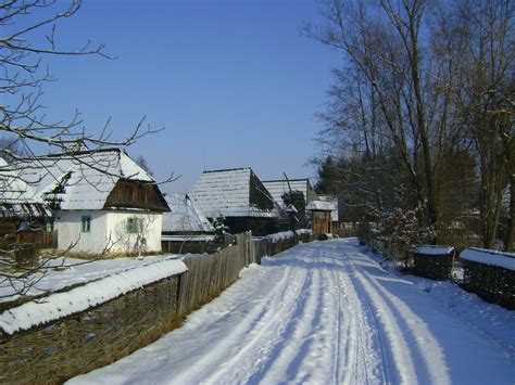 Iarna Pe Ulita Sighet Muzeul Satului Băseşteanu Flickr
