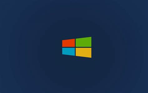 Descargar Fondos De Pantalla Windows 10 El Minimalismo Logotipo