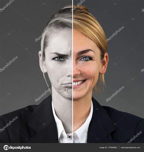 Two Side Face Of Woman Stock Photo By ©andreypopov 137849850