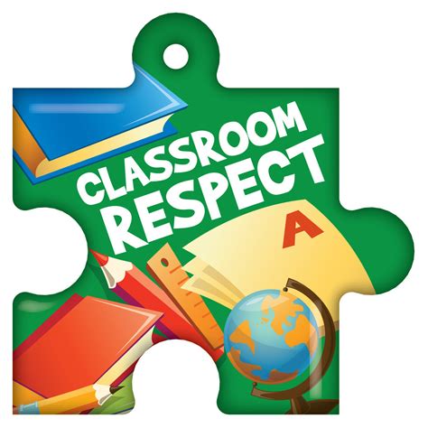 Puzzle Classroom Respect Brag Tags
