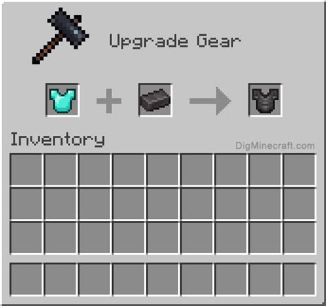 Craft A Netherite Chestplate In Minecraft Most Durable Chestplate In