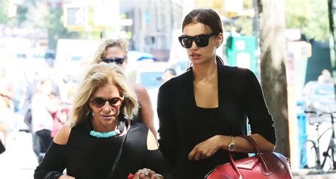Irina Shayk Hangs Out With Bradley Coopers Mom In NYC 2015 New York