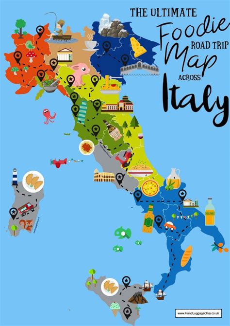 → Mapa Da Itália Com Cidades Conheça As Regiões Da Itália