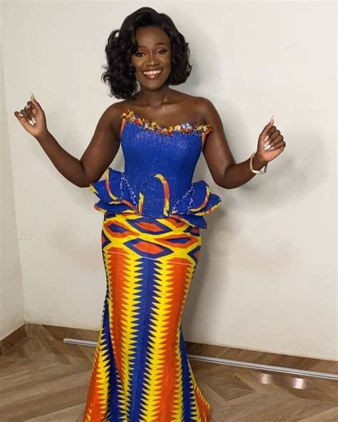 Modabertha On Instagram “the “classic” Corset Kente Anettes Second Look For Her Engagement