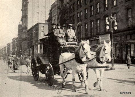 1890 Fifth Avenue Traffic New York City New York City Vintage New