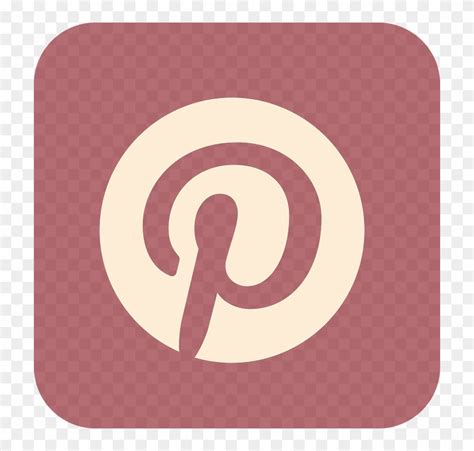Pinterest Icon Social Media Icons Follow Simbolos Das Redes